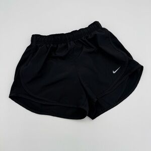 Nike Dri-Fit Loose Running Shorts Athletic Workout‎ Sporty Gym Black Size Small